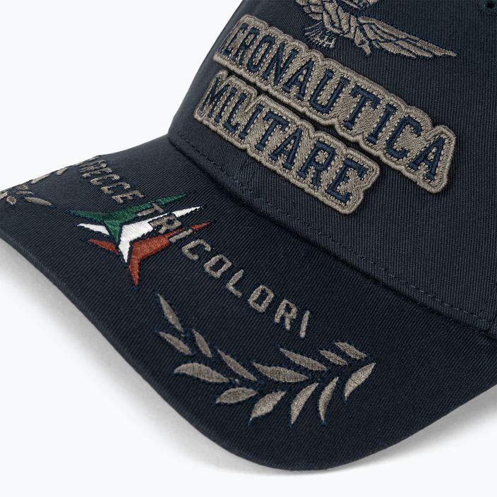 Șapcă pentru bărbați Aeronautica Militare Embossed Embroidery blue navy 3
