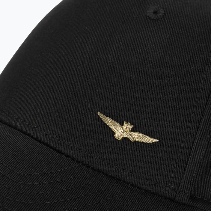 Șapcă pentru bărbați Aeronautica Militare Basic With Metal Eagle jet black 3