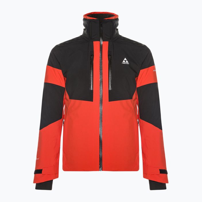 Jachetă de schi pentru bărbați Fischer Semmering roșie roșie roșie 5