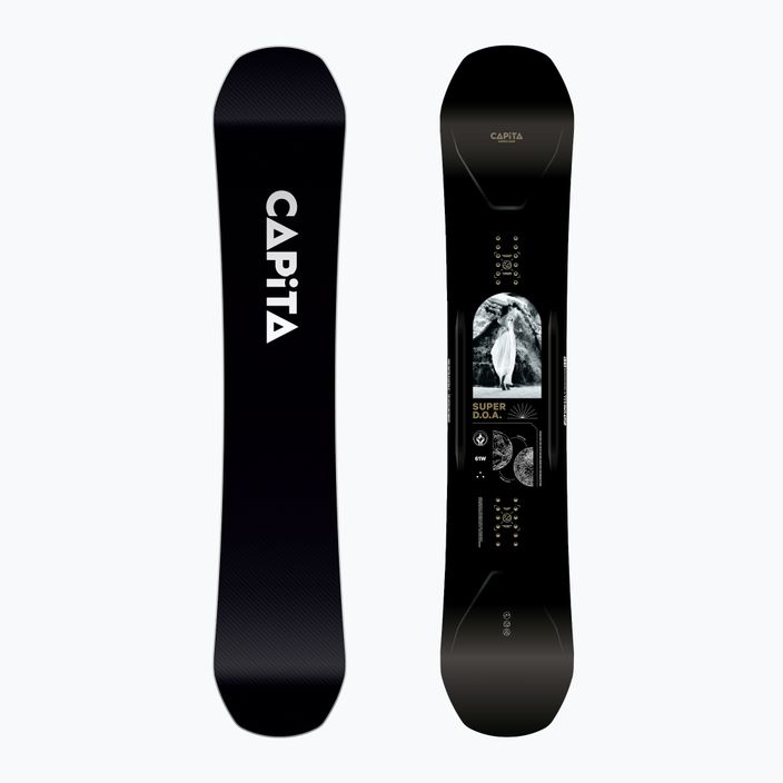 Snowboard pentru bărbați CAPiTA Super D.O.A. negru 1221102