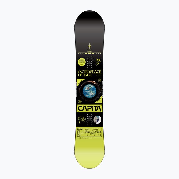 Bărbați CAPiTA Outerspace Living snowboard galben 1221109 3