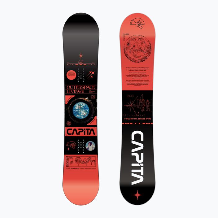 Bărbați CAPiTA Outerspace Living snowboard roșu 1221109