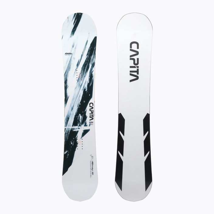 Snowboard pentru bărbați CAPiTA Mercury alb/negru 1221128