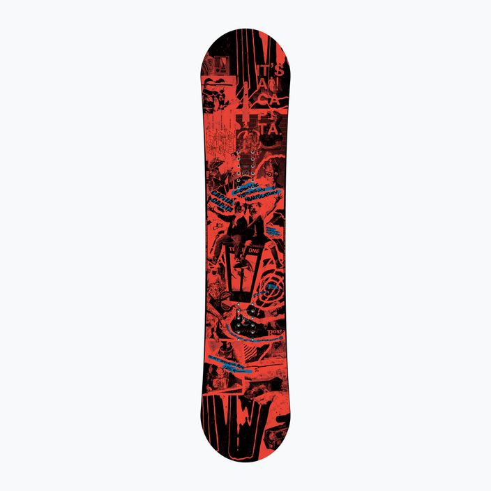 Snowboard pentru copii CAPiTA Scott Stevens Mini negru-roșu 1221143 2