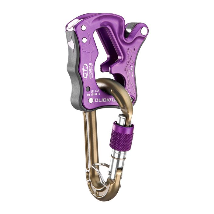 Climbing Technology Click Up dispozitiv de asigurare violet 2