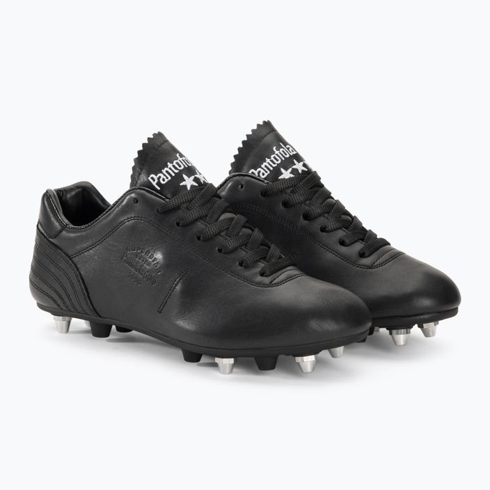 Încălțăminte de fotbal pentru bărbați Pantofola d'Oro Lazzarini 2.0 nero 4