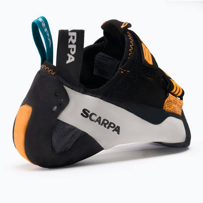 Ghete de alpinism SCARPA Booster negru/portocaliu 70060-000/1 8