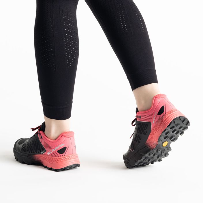 SCARPA Spin Ultra pantofi de alergare pentru femei negru/roz GTX 33072-202/1 3