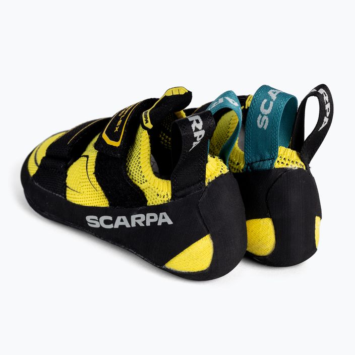 SCARPA Reflex Kid Vision pantofi de alpinism pentru copii galben-negru 70072-003/1 3