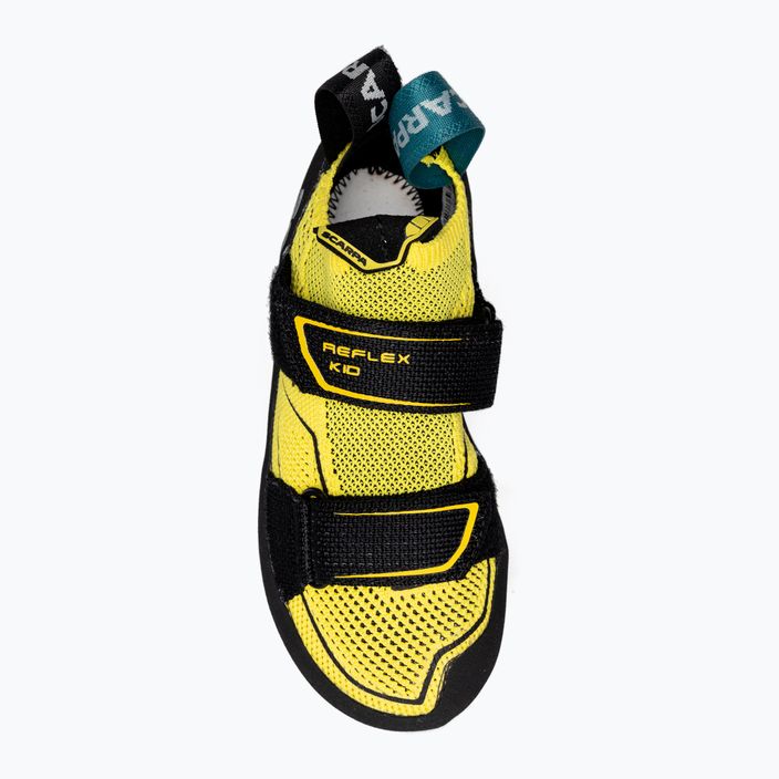 SCARPA Reflex Kid Vision pantofi de alpinism pentru copii galben-negru 70072-003/1 6