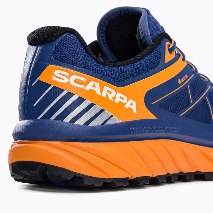 SCARPA Spin Infinity GTX pantofi de alergare pentru bărbați albastru marin-oranj 33075-201/2 11