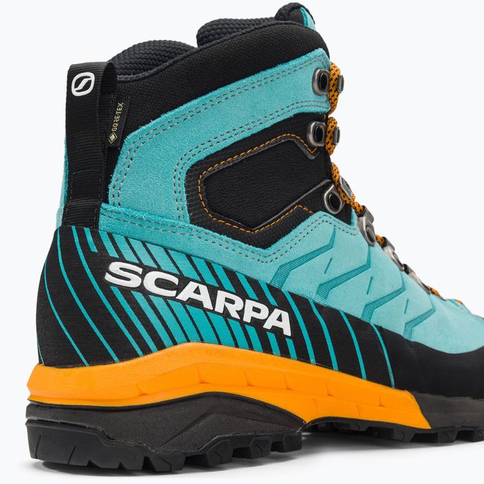 Cizme de trekking pentru femei SCARPA Mescalito TRK GTX turcoaz-negru 61050 8