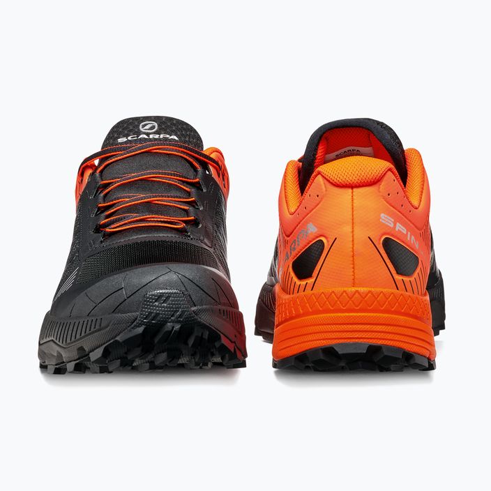 Pantofi de alergare pentru bărbați SCARPA Spin Ultra GTX portocaliu fluo/negru 11