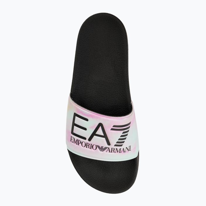 EA7 Emporio Armani Water Sports Visibility flip-flops negru/grafic de umbră 5
