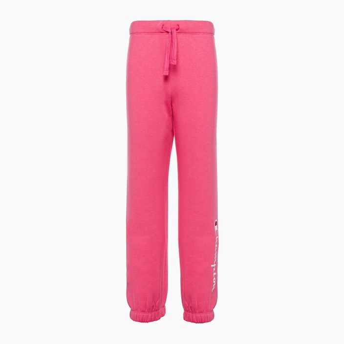 Pantaloni pentru copii Champion Legacy Elastic Cuff pentru copii roz închis