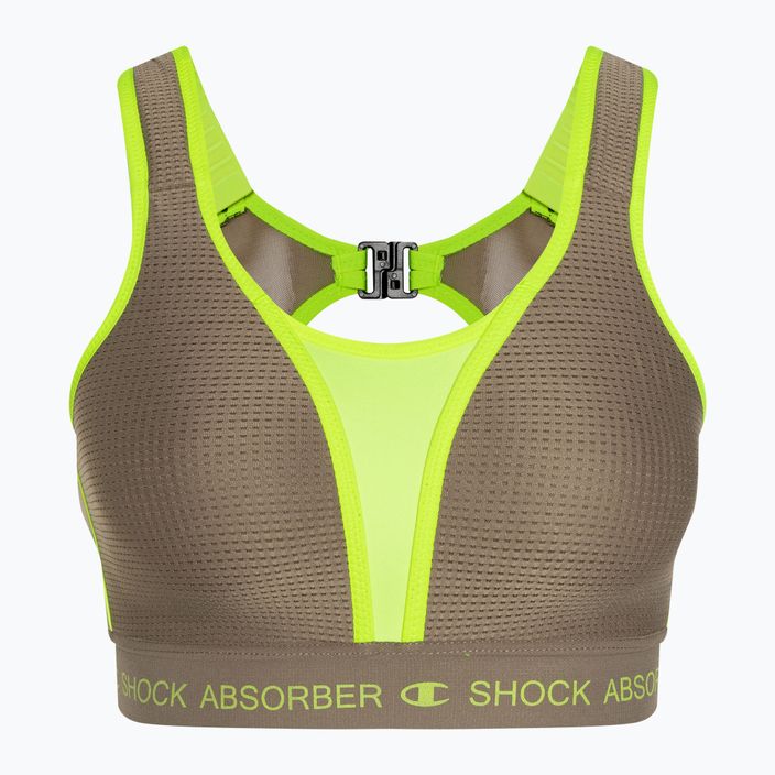 Sutien Shock Absorber Ultimate Run Bra Padded grey/lemon