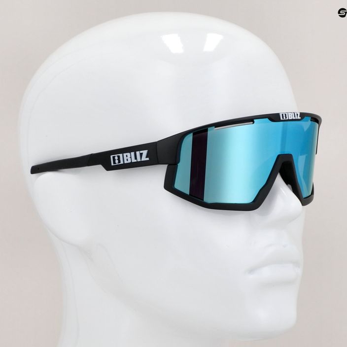 Ochelari de ciclism Bliz Fusion S3 negru mat / albastru fumuriu multi 52105-10 8