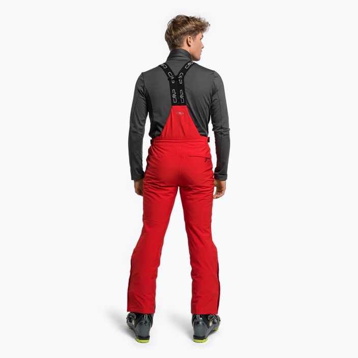 Pantaloni de schi pentru bărbați CMP, roșu, 3W17397N 4