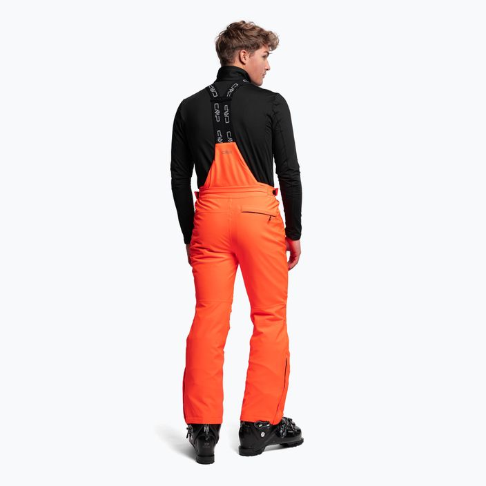 Pantaloni de schi pentru bărbați CMP, portocaliu, 3W17397N 3