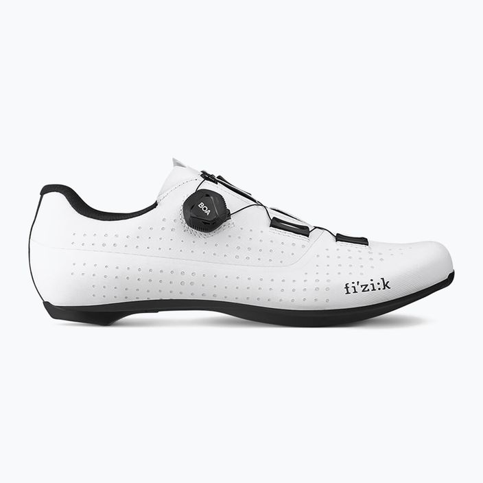 Pantofi de șosea pentru bărbați Fizik Tempo Overcurve R4 alb și negru TPR4OXR1K2010 10