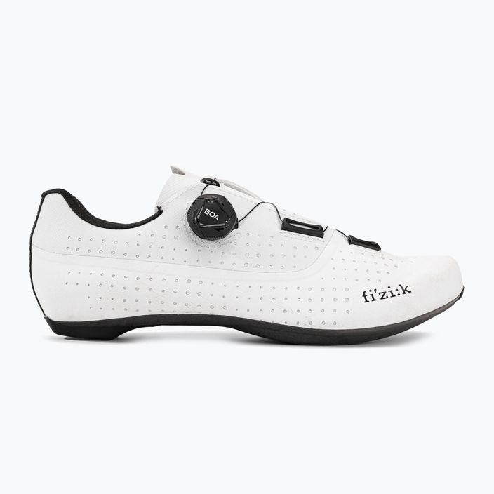 Pantofi de șosea pentru bărbați Fizik Tempo Overcurve R4 alb și negru TPR4OXR1K2010 2