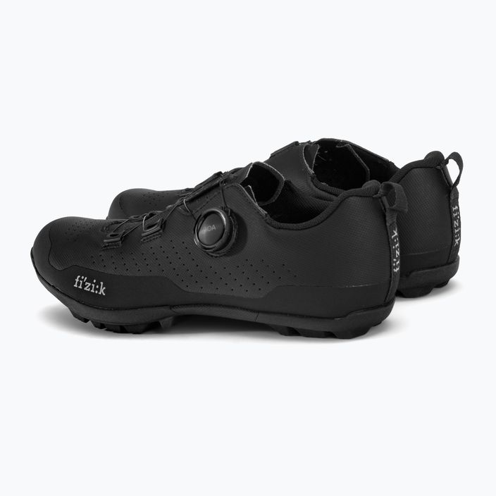 Pantofi de ciclism MTB pentru bărbați Fizik Terra Atlas negru TEX5BPR1K1010 3