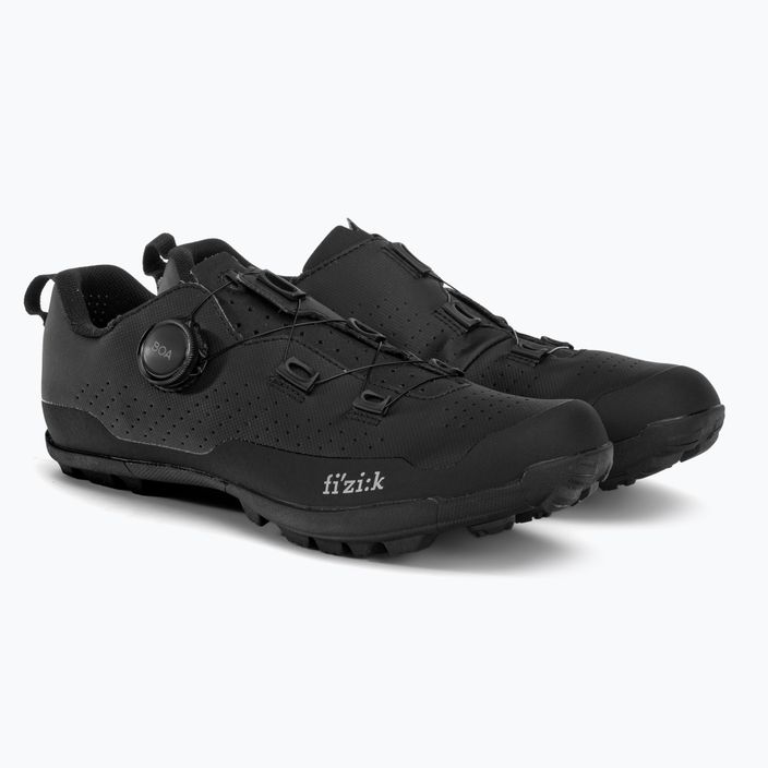 Pantofi de ciclism MTB pentru bărbați Fizik Terra Atlas negru TEX5BPR1K1010 4