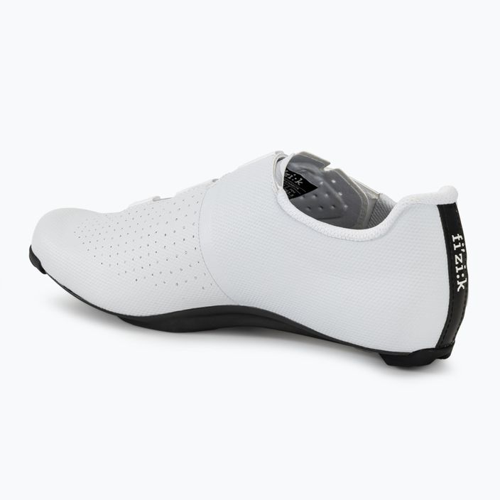 Încălțăminte de șosea pentru bărbați Fizik Tempo Decos Carbon white/white 3