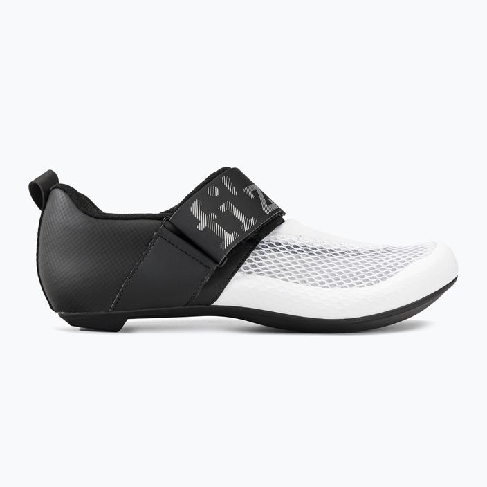 Pantofi de triatlon pentru bărbați Fizik Transiro Hydra alb și negru TRR5PMR1K2010 2