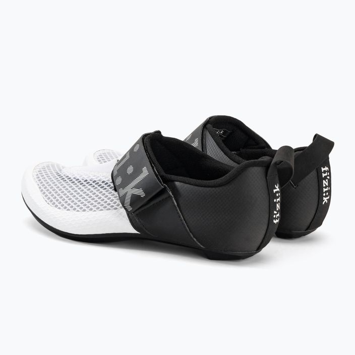 Pantofi de triatlon pentru bărbați Fizik Transiro Hydra alb și negru TRR5PMR1K2010 3