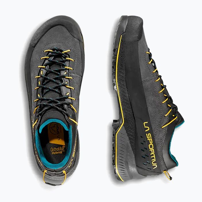 Pantofi de abordare La Sportiva TX4 Evo GTX carbon/bamboo pentru bărbați 6