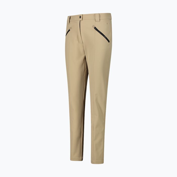 Pantaloni softshell pentru femei CMP Long 3A11266 sesamo 3