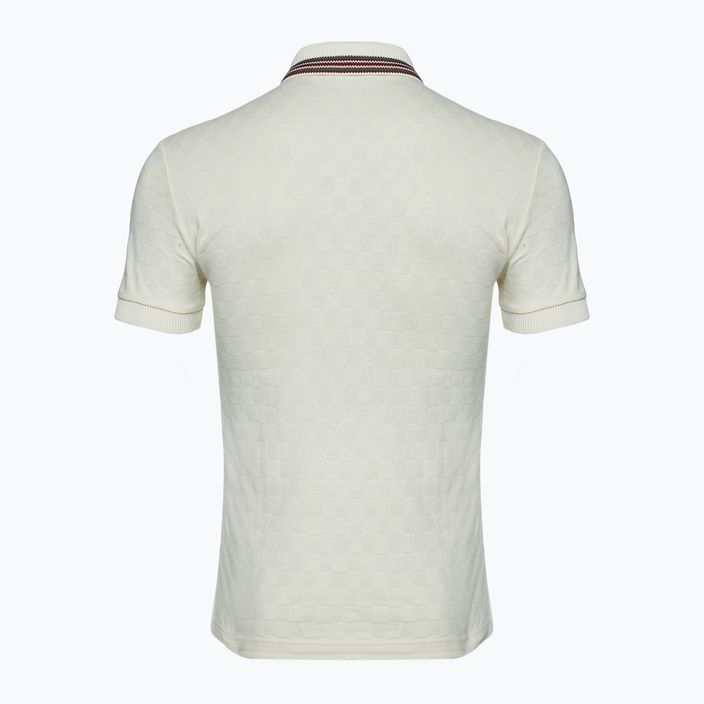 Tricou pentru bărbați  EA7 Emporio Armani Golf Pro Polo Check silver birch 2