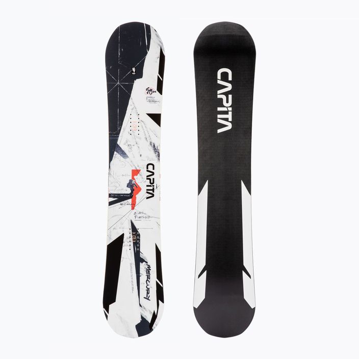 Snowboard CAPiTA Mercury Wide, negru, 1211114