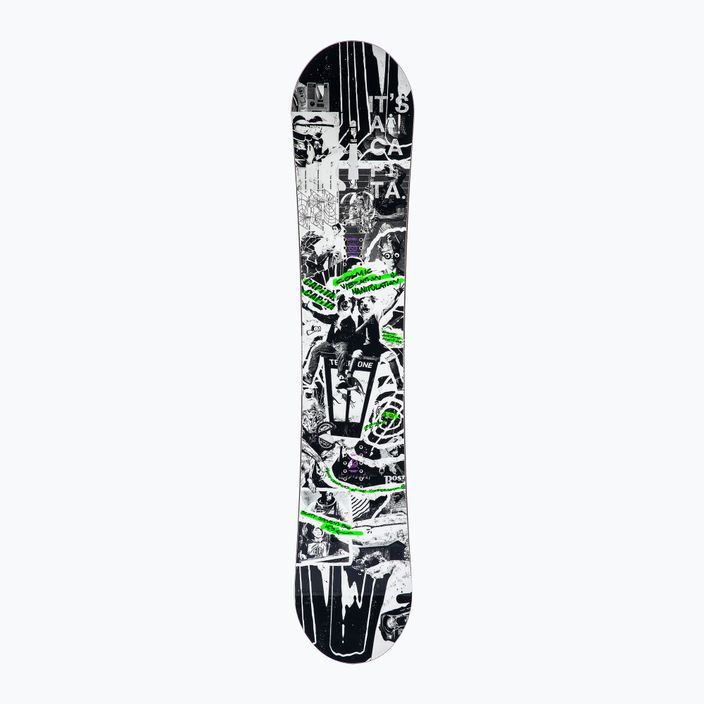 Snowboard CAPiTA Scott Stevens Pro, negru și alb, 1211127 3