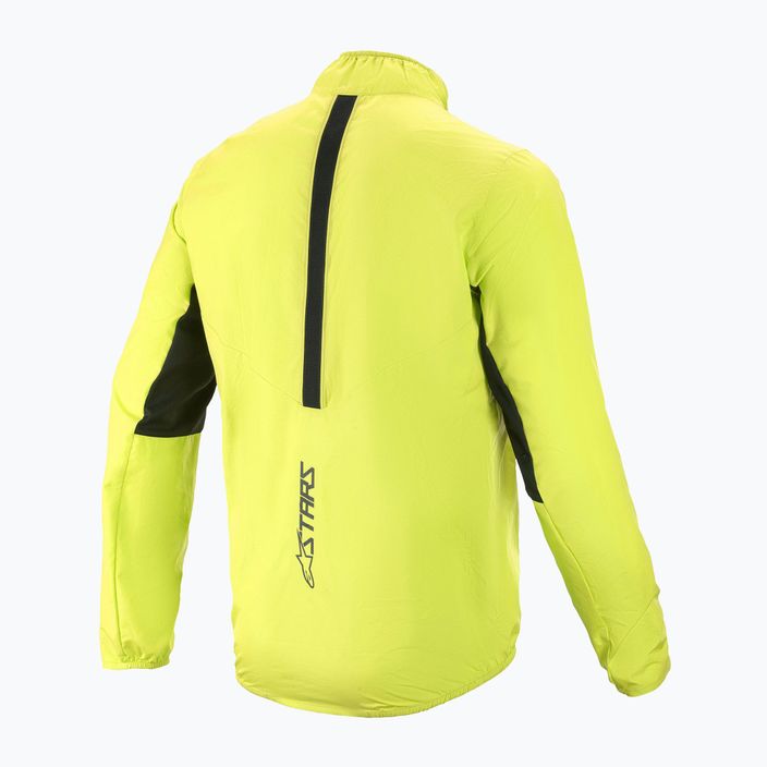 Jachetă de bicicletă pentru bărbați Alpinestars Nevada Packable galben 1323320/55 2