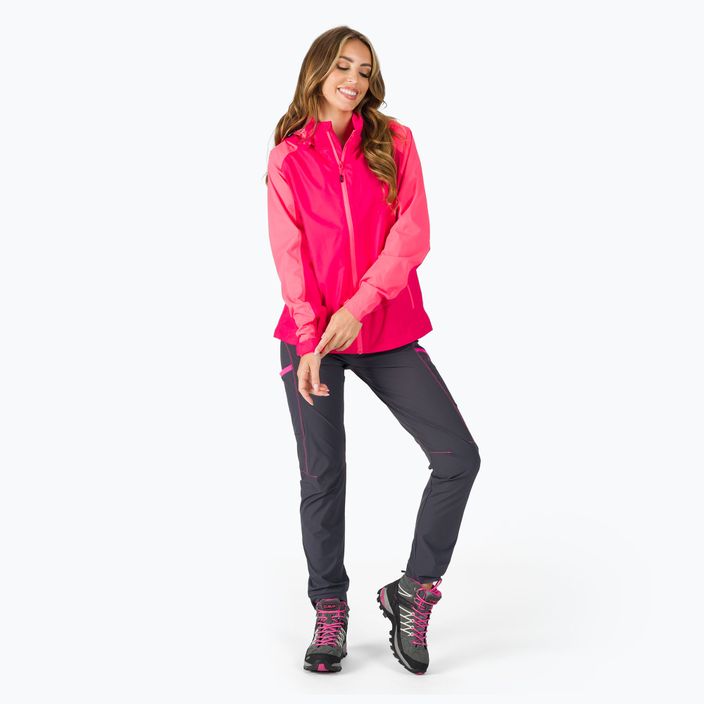 Jachetă softshell pentru femei CMP Zip roz 31Z5406/B880 2