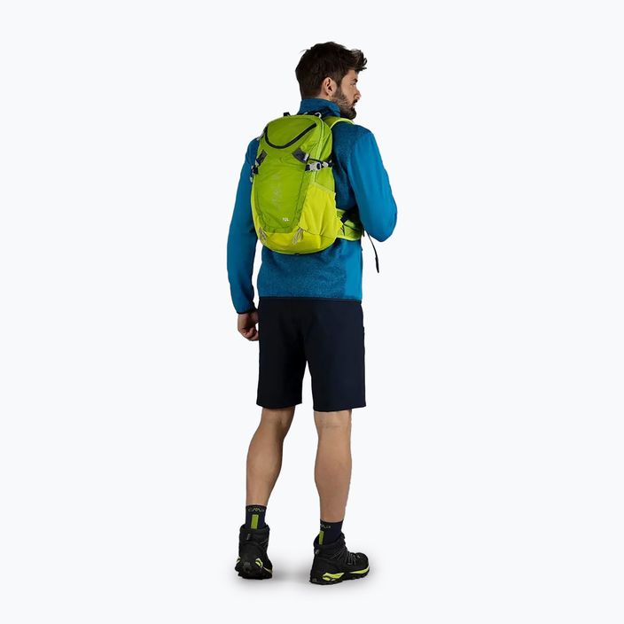 Rucsac de trekking pentru bărbați CMP Katana 22 l grey / green fluo 3