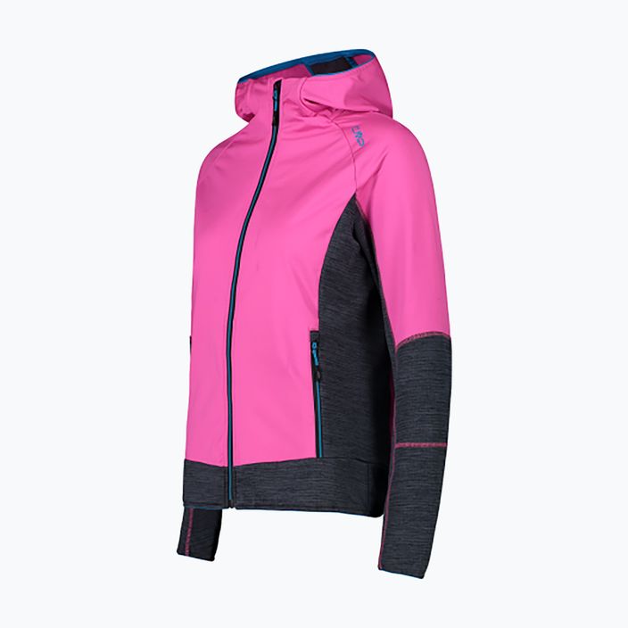 Jachetă din fleece pentru femei CMP Fix roz 32E6156/H924 3