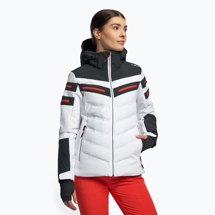 Jachetă de schi pentru femei CMP 32W0216 negru/alb 32W0216/A001