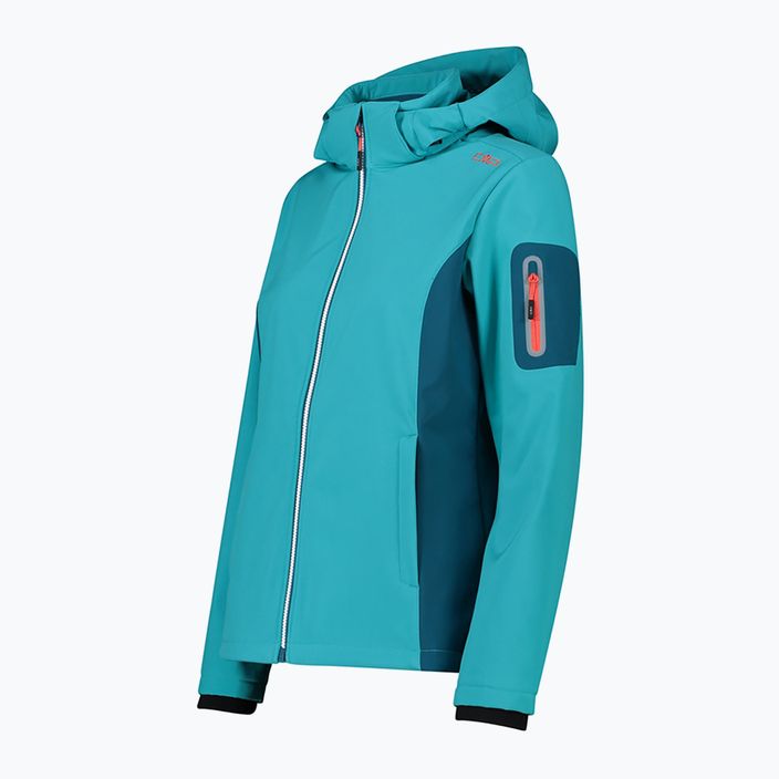 Jachetă softshell pentru femei CMP albastru 39A5006/E726 9