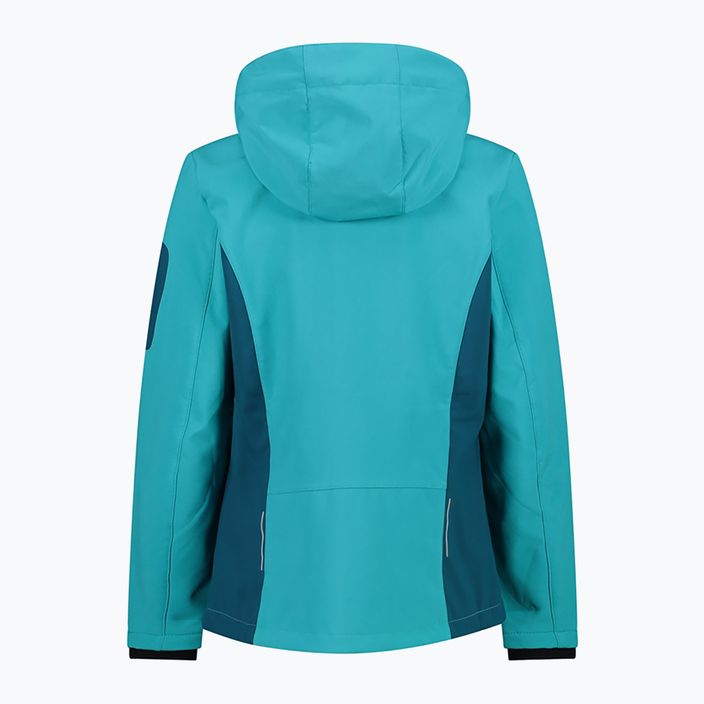 Jachetă softshell pentru femei CMP albastru 39A5006/E726 7