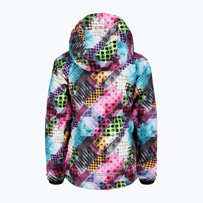 Jachetă de schi pentru copii CMP roz 39W2085 2