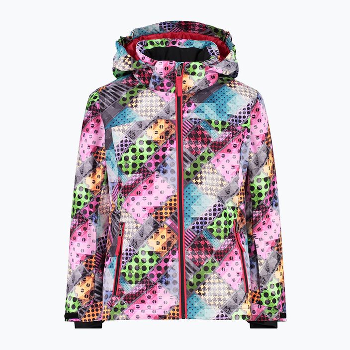 Jachetă de schi pentru copii CMP roz 39W2085 7