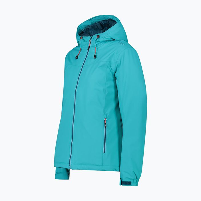 Jachetă hibridă pentru femei CMP Fix Hood albastru 31Z1576/E726 8