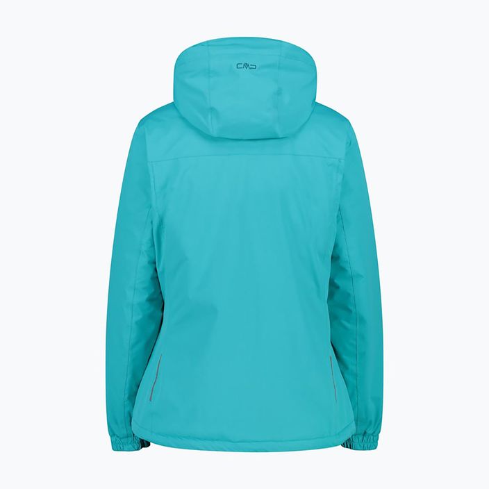 Jachetă hibridă pentru femei CMP Fix Hood albastru 31Z1576/E726 4