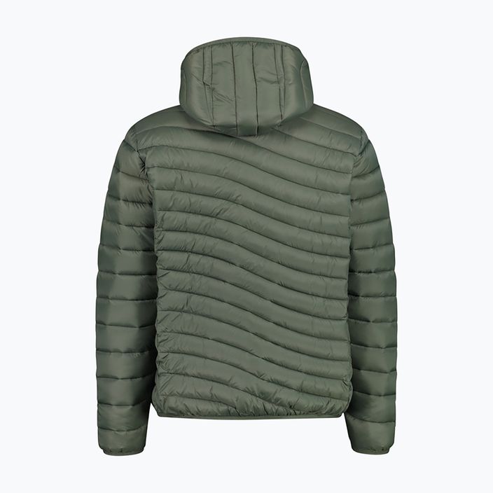Jachetă cu glugă pentru bărbați Fix Hood verde 32K3147/E319 3