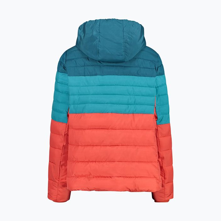 Jachetă de schi pentru femei CMP verde/portocaliu 32Z4176 10