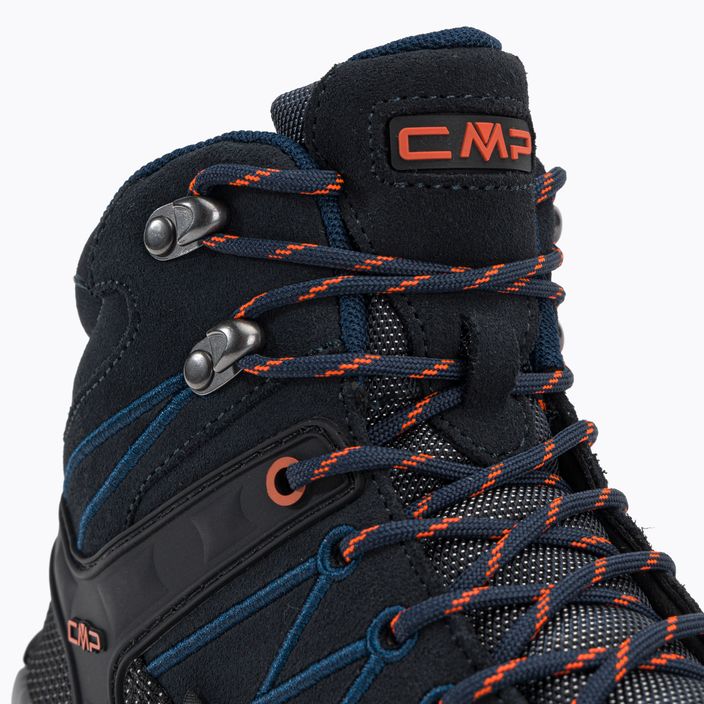 Cizme de trekking pentru bărbați CMP Rigel Mid Wp albastru marin 3Q12947/27NM 9