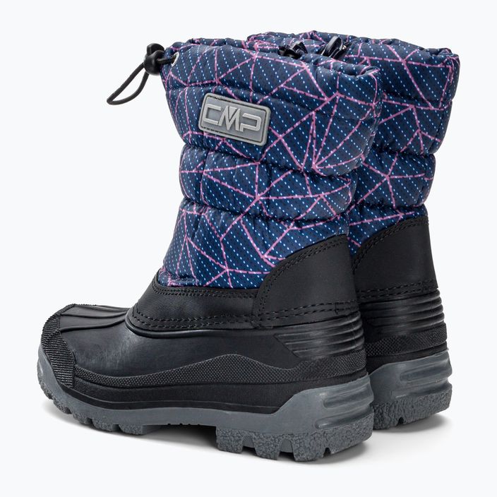 CMP Sneewy cizme de zăpadă pentru copii albastru marin și roz 3Q71294 3
